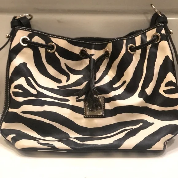 Dooney & Bourke | Bags | Dooney Bourke Zebra Print Bucket  display picture 2